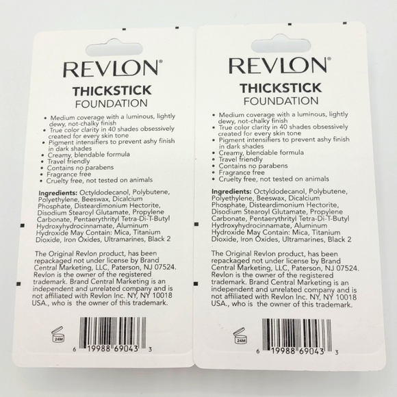 (2 Pack) Flesh Beauty By Revlon, Firm Thickstick Stick Foundation, 01 Froth - Picture 5 of 5